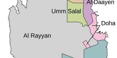 نقشہ کے قطر بلدیہ 