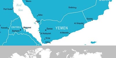 نقشہ قطر کے محل وقوع