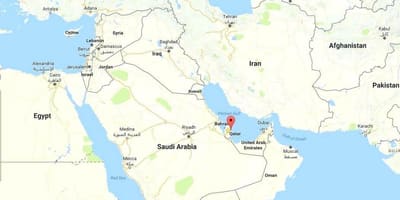 قطر نقشہ دنیا اٹلس