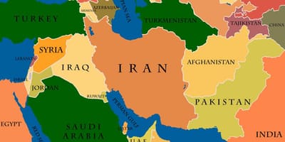 نقشہ کے دوحہ قطر مشرق وسطی