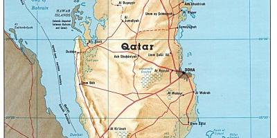 قطر مکمل نقشہ